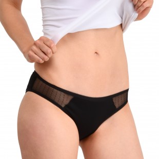 Culotte menstruelle Plumetis