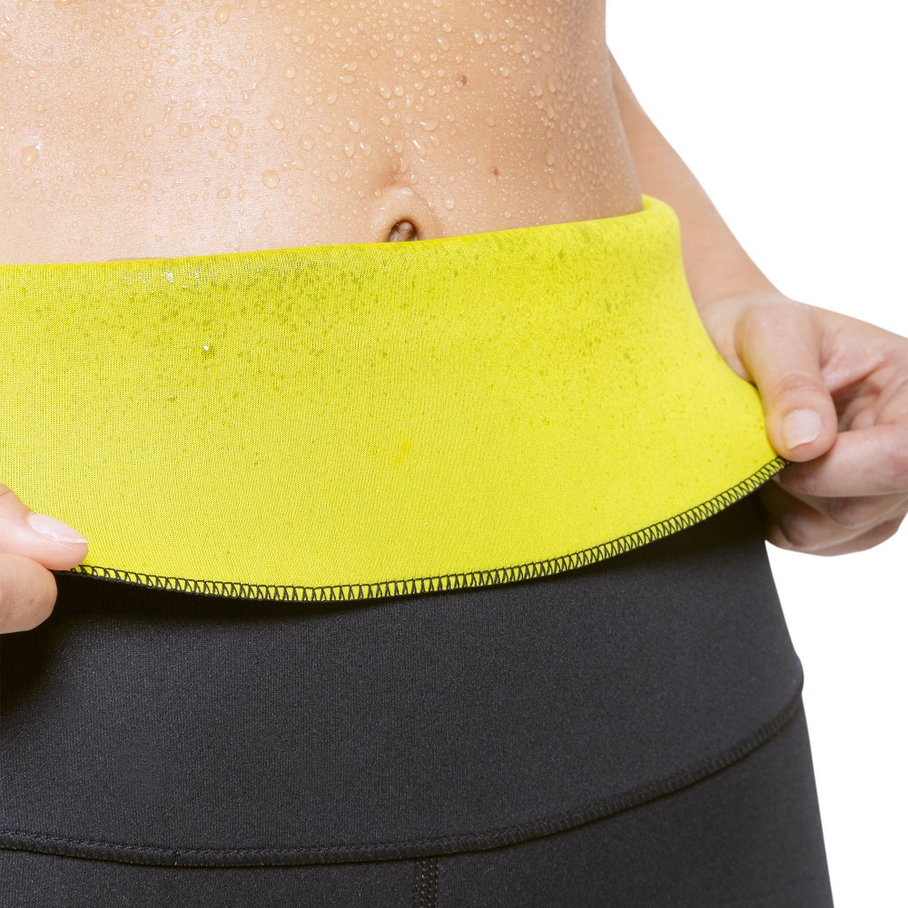 Black sweat belt SaunaLifter for women