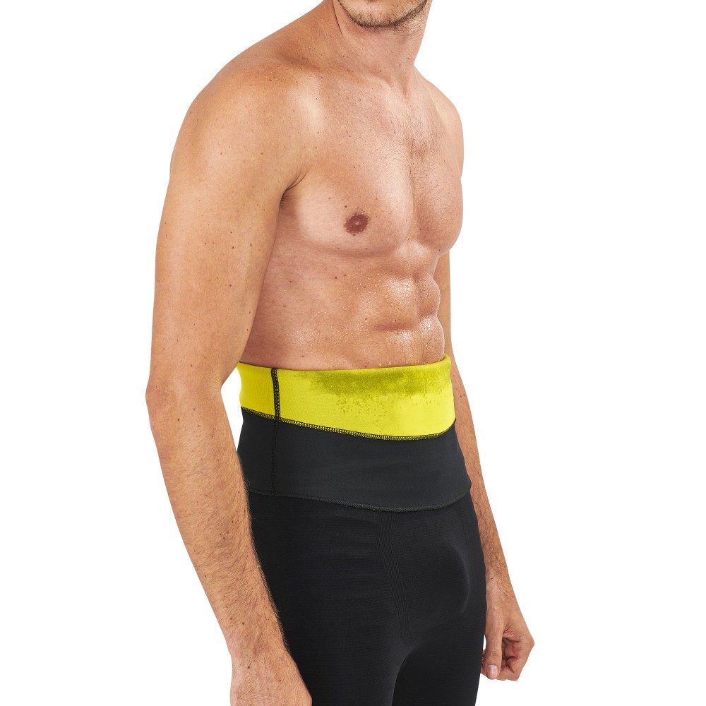 Black sweating belt SaunaLifter for men